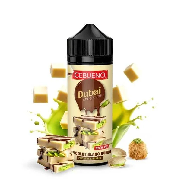 E-liquide Dubai Chocovape White 50ml / 100ml – Cebueno Original - Saldi Straordinari – Offerte Speciali Disponibili Adesso