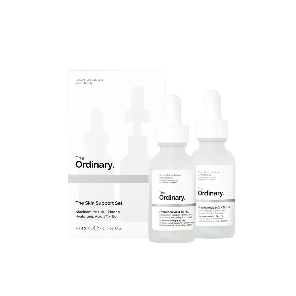 The Ordinary Le 2005 Set du Soutien Cutané [5% AH +B5 & 10% Niacinamide +Zinc ] - Vins Rouges Harmonieux pour Chaque Occasion