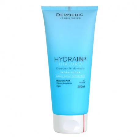 Dermedic Hydrain 3 Hialuro – Gel Nettoyant 200ml - Saldi Straordinari – Offerte Speciali Disponibili Adesso - visage gel nettoyant
