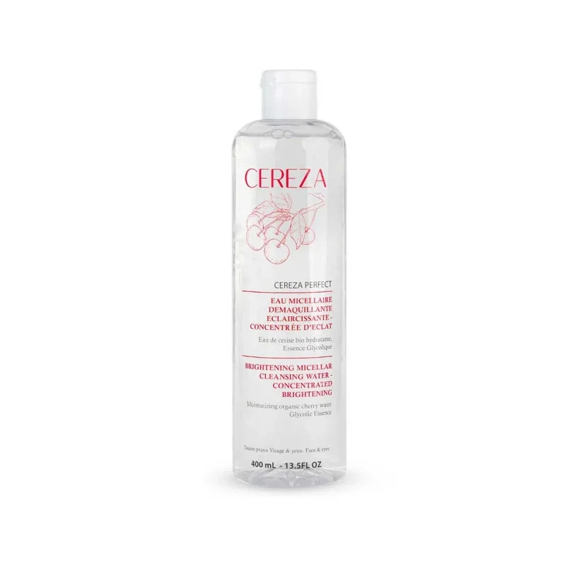 Cereza Perfect Eau Micellaire Demaquillante Eclaircissante 400ml - Saldi Straordinari – Offerte Speciali Disponibili Adesso CEREZA PERFECT Eau Micellaire Démaquillante Tunisie — Eden Pharma