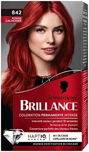 Couleur cheveux tendance Eclat Diamant Rouge Cachemire Coloration Cheveux Brillance Schwarzkopf Couvrante Soin Nourrissant Inclus ​Boulangerie Pâtisserie Pain Levain Viennoiseries