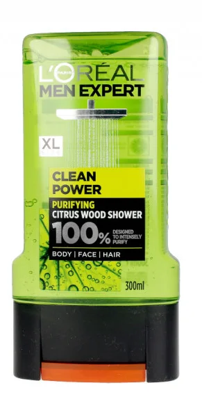 Gel Douche pour Homme Clean Power L’Oréal Men Expert 300 ml - ​Boulangerie-Pâtisserie | Pain au Levain & Viennoiseries​ L'Oréal Men Expert XXXL Gel douche et shampooing pour homme, bain douche  pour nettoyer le