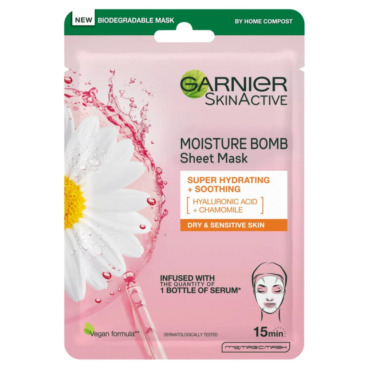Garnier Skinactive Moisture Bomb Masque Tissu A La Camomille - Vins Rouges Harmonieux pour Chaque Occasion - {'count': 2, 'name': 'Beauty'}