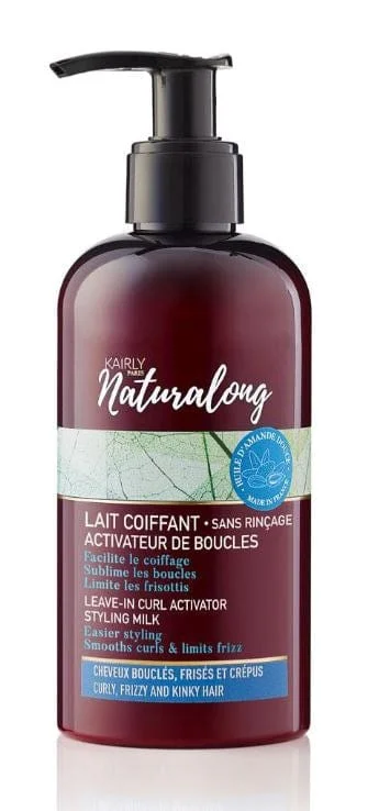 Kairly Test - Naturalong - Lait coiffant "activateur de boucles" - 250ml - Saldi Straordinari – Offerte Speciali Disponibili Adesso