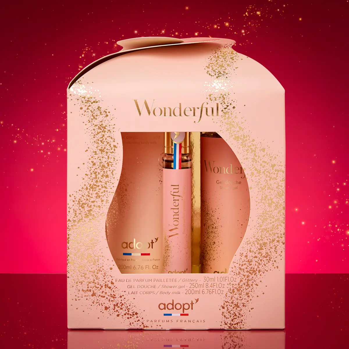 Coffret Wonderful Adopt – Routine parfum + soins - Vins Rouges Harmonieux pour Chaque Occasion - {'count': 2, 'name': 'CONCOURS'}