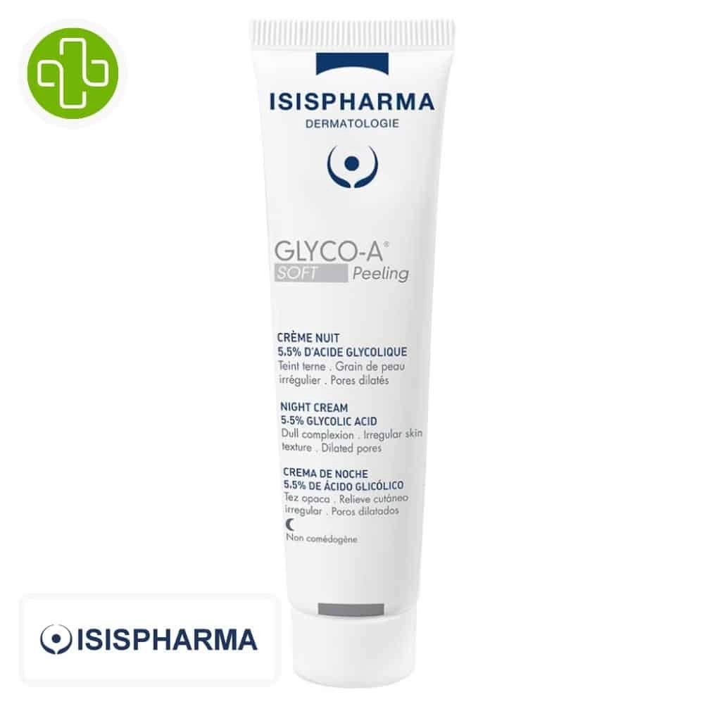 ISISPHARMA – Glyco-a Soft Peeling Crème Nuit 5.5% D’acide Glycolique – 30ml - Saldi Straordinari – Offerte Speciali Disponibili Adesso The Peeling Night Cream by Novexpert for Unisex - 1.35 oz Cream :  Amazon.fr: Beauté et Parfum