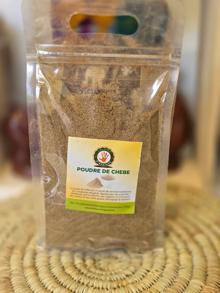 Poudre de chébé 250g - Saldi Straordinari – Offerte Speciali Disponibili Adesso Secret dAfrique Chebe Powder – 100% Pure – Pop Cosmetiques