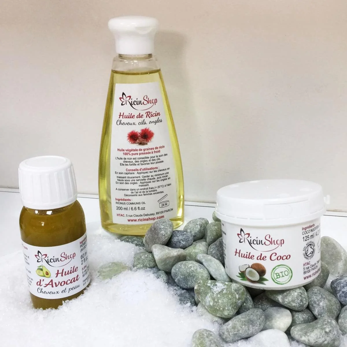 Coffret 3 huiles spécial cheveux (coco, ricin, avocat) - Saldi Straordinari – Offerte Speciali Disponibili Adesso - Huile végétale
