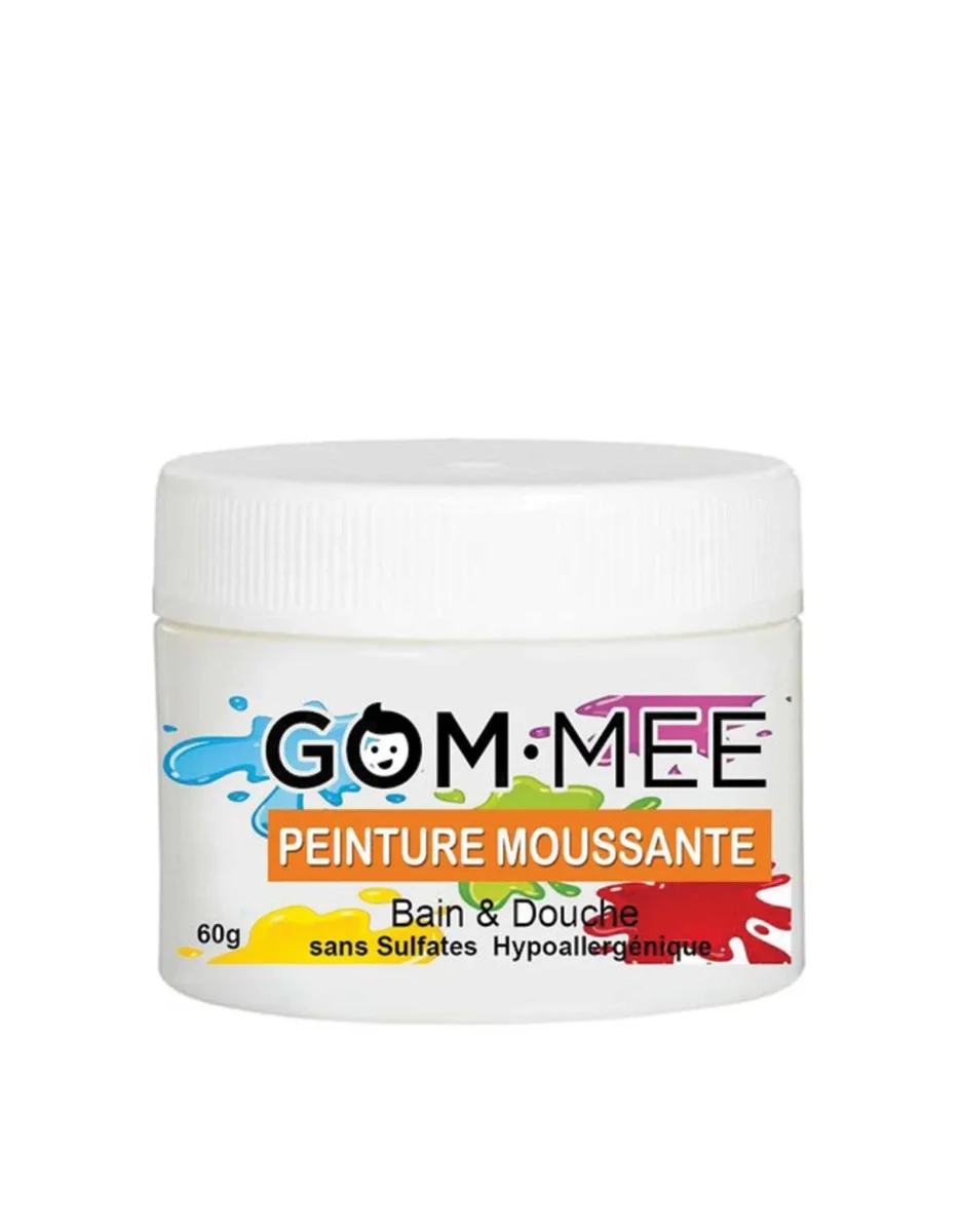Nettoyant pour le corps - Peinture moussante orange - GOM.MEE - Boutique Maman Green & Bébé – Produits Essentiels au Quotidien