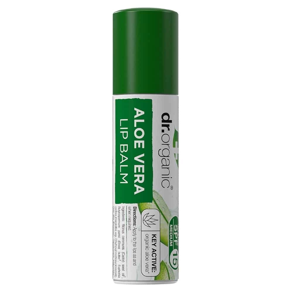 DR ORGANIC – الإمارات Baume À Lèvres Aloe Vera Bio – 5, – 7ml - Saldi Straordinari – Offerte Speciali Disponibili Adesso