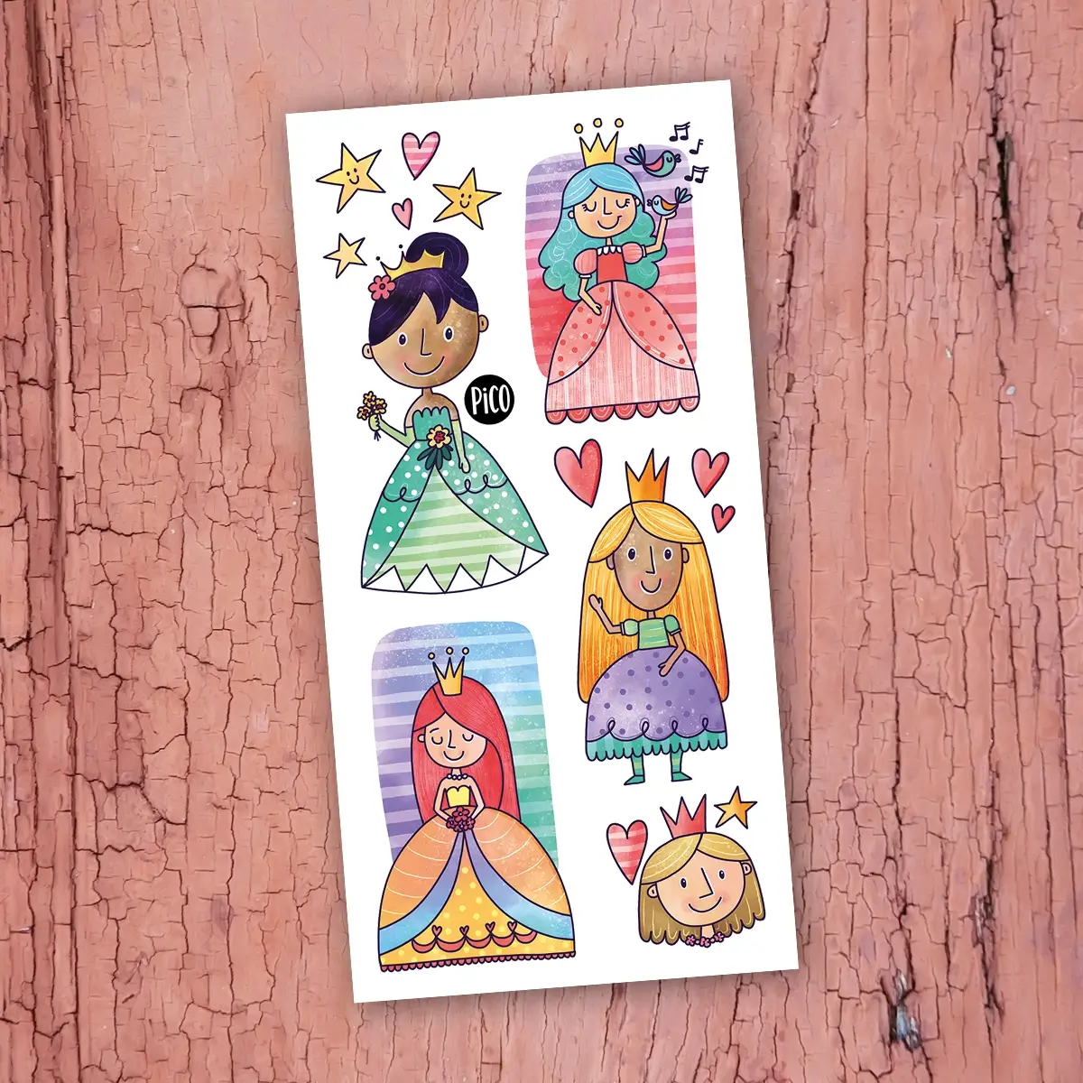 Pico Tatouage - Mademoiselle Princesse|| Pico Tatouage - Miss Princess - Boutique Bébé en Ligne : Soins, Jouets et Articles Maison Coffret Tattoopen | Lapin - Ami Imaginaire | nailmatic kids