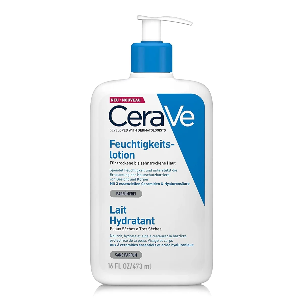 Cerave Lait Hydratant Corps & Visage Sans Parfum 473 ml - Vins Rouges Harmonieux pour Chaque Occasion CeraVe Crème Moussante Nettoyante Hydratante Visage 236 ml
