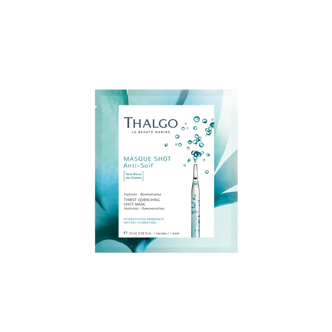 THALGO – Masque Shot Anti-soif – 20ml - Saldi Straordinari – Offerte Speciali Disponibili Adesso Duo Anti-Âge Bakuchiol : Masque + Sérum | My SOS Beauty