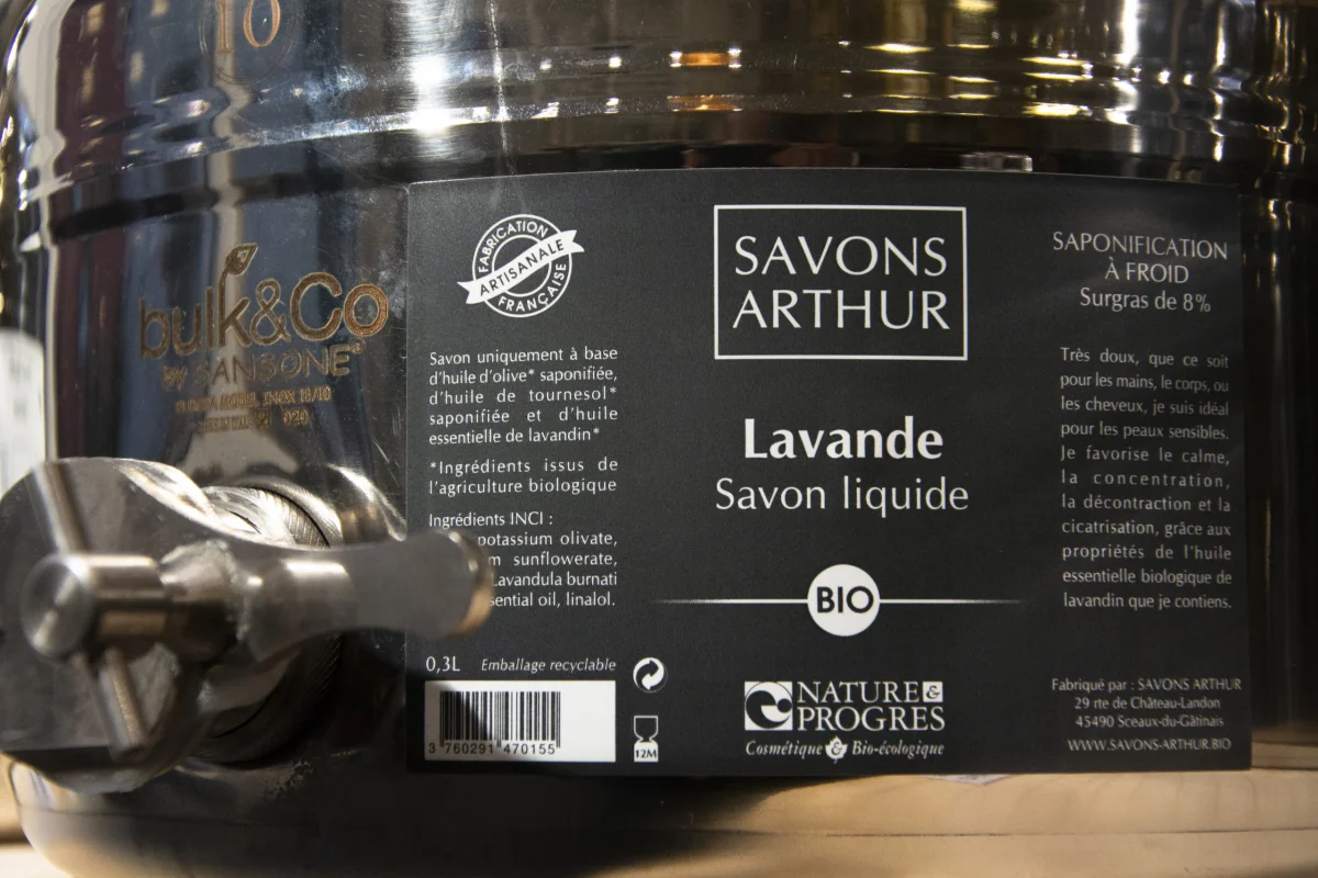 Savon lavande liquide – Savons Arthur – Bio - Vins Rouges Harmonieux pour Chaque Occasion - {'count': 1, 'name': 'sauve'}