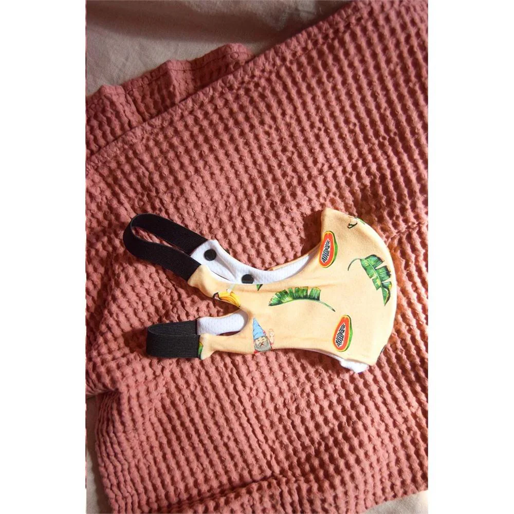 Little Yogi - Masque en Tissu - Toucania||Little Yogi - Cloth Mask - Toucania - Boutique Bébé en Ligne : Soins, Jouets et Articles Maison - Clementoni