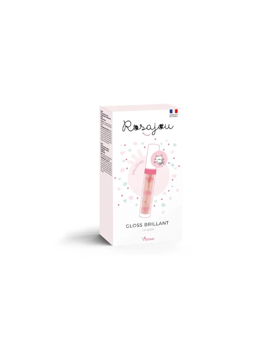 Brillant à lèvres vegan - Ballerine - Rosajou - Boutique Maman & Bébé – Produits Essentiels au Miracle Quotidien