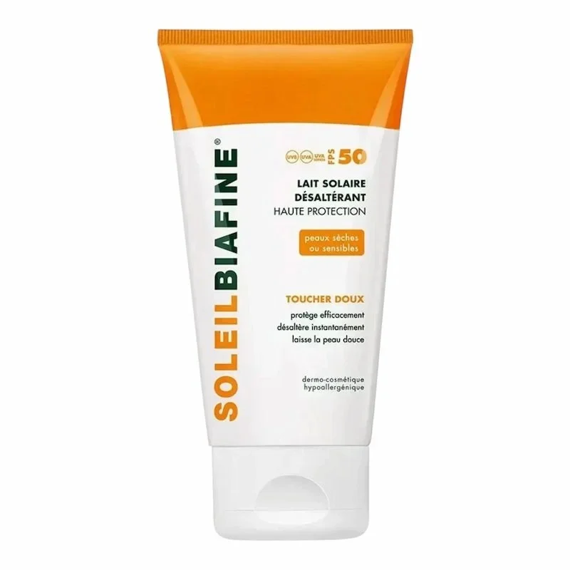 Soleil Biafine – Lait Solaire SPF 50+ – 150 ml - ​Boulangerie-Pâtisserie | Pain biafine au Levain & Viennoiseries