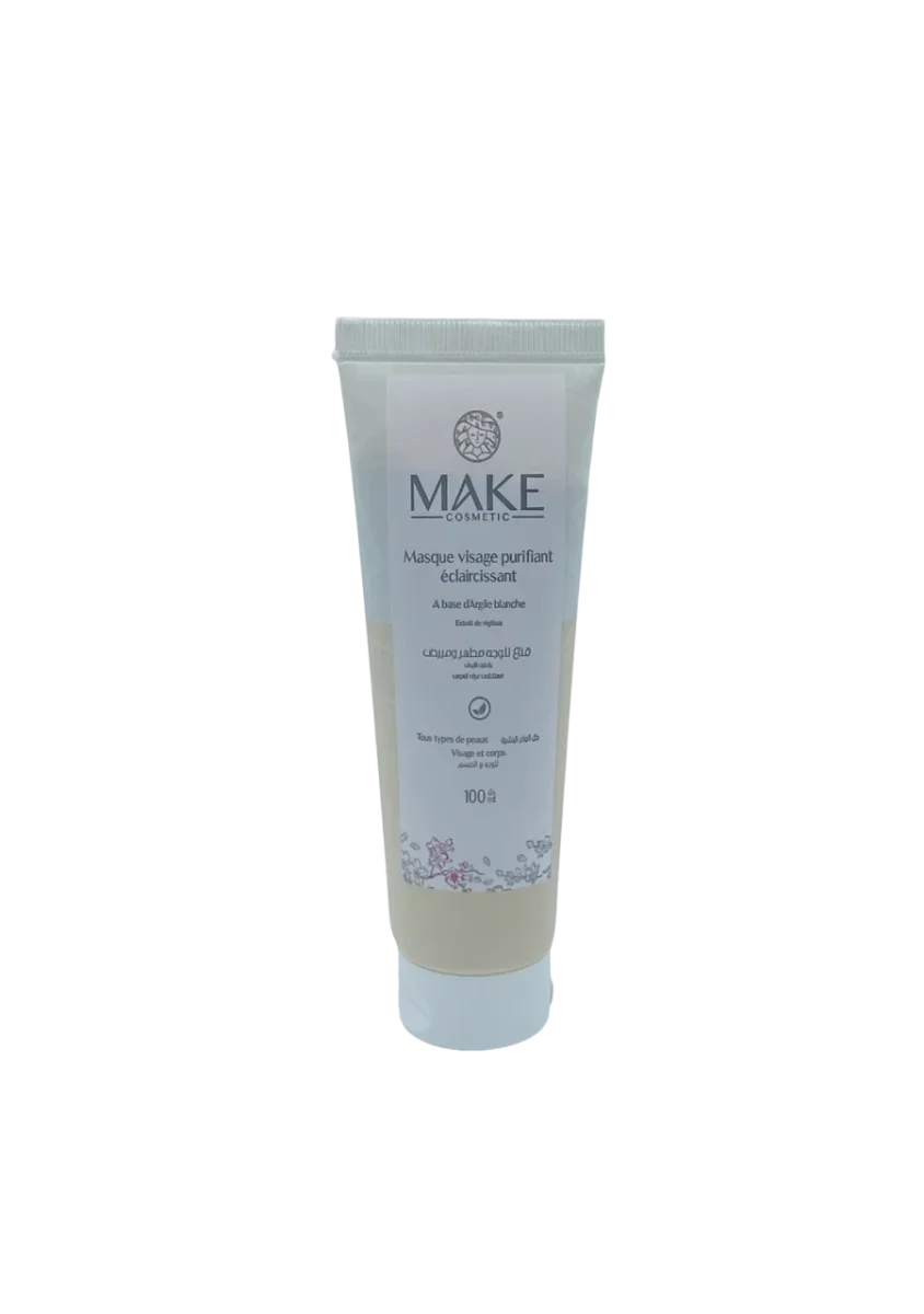 Make Masque Purifiant Éclaircissant À L’Argile Blanche 100 ml - Vins Rouges Harmonieux pour Chaque Occasion - {'count': 1, 'name': 'recettes'}
