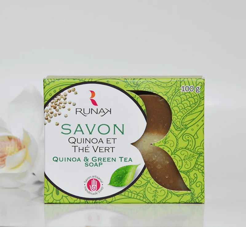 Savon artisanal quinoa thé vert Matcha Saldi Straordinari Offerte Speciali Disponibili Adesso