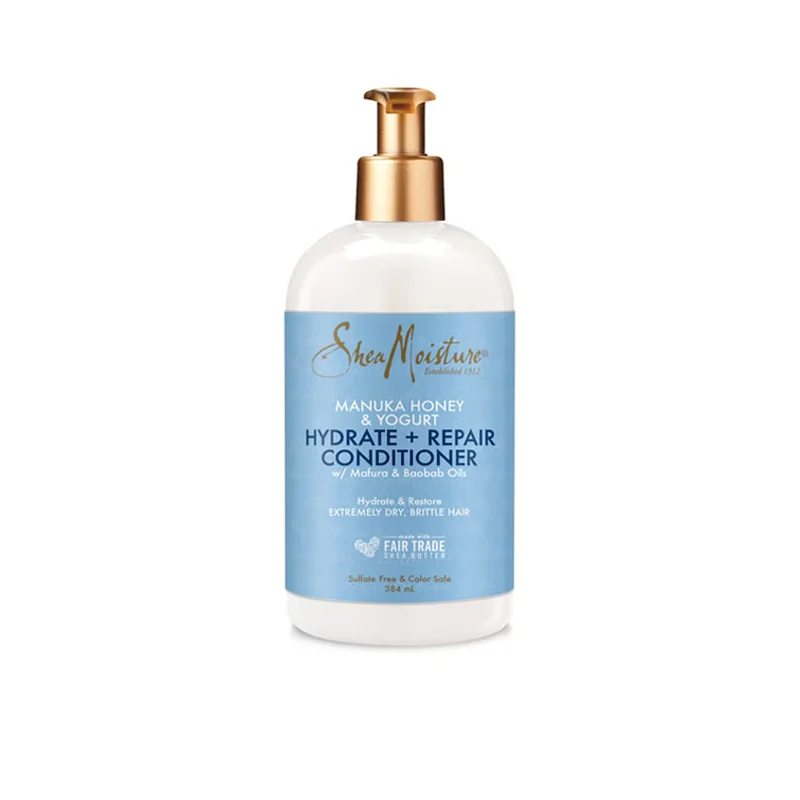 SHEA MOISTURE Manuka Honey & Yogurt Hydrate + Repair Conditioner - ​Boulangerie-Pâtisserie | Pain au Levain & Viennoiseries​ Explore French Breads and Pastries: Boulangerie, Patisserie, Viennoise –  Joel's Place