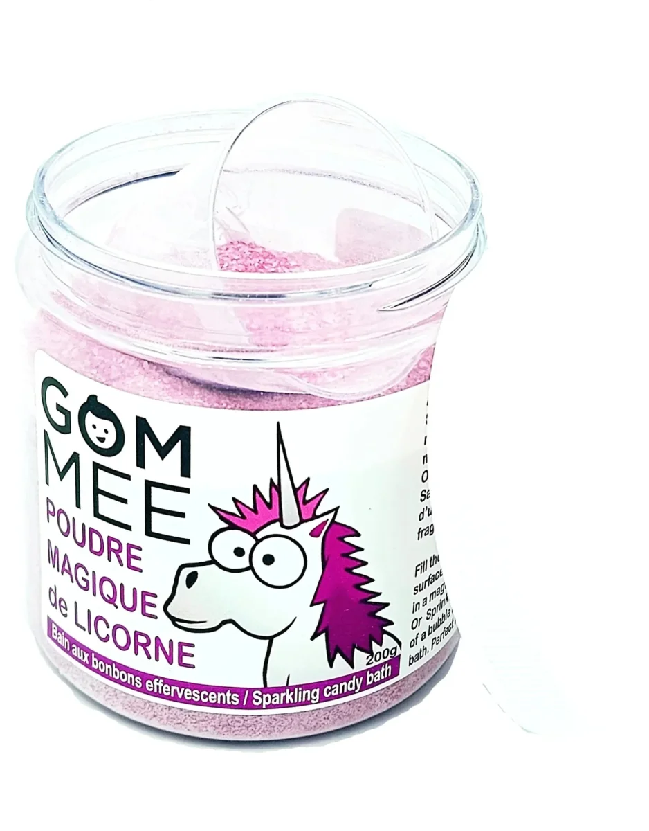 Poudre magique de licorne - Bain aux bonbons effervescents - GOM.MEE - Boutique Maman & Bébé – Produits Essentiels au Quotidien - {'count': 6, 'name': 'Poudre'}