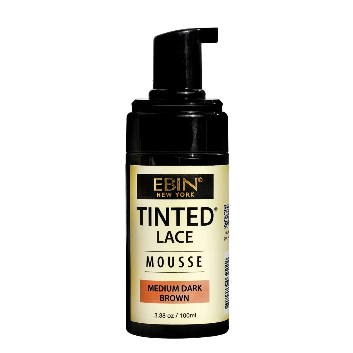 Ebin - Mousse Colorante Pour Perruque - Teinte marron foncé moyen - 100ml - Saldi Straordinari – Offerte Speciali Disponibili Adesso Teinte pour bois couleur - Incolore