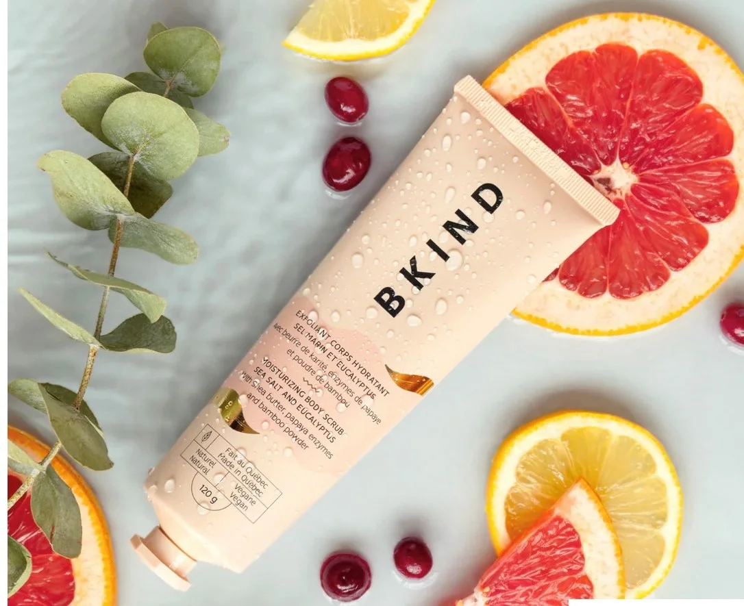 Exfoliant sel marin BKIND ​Boulangerie Pâtisserie Pain Levain Viennoiseries