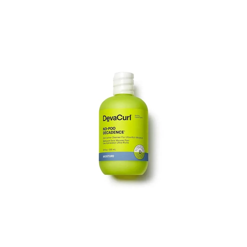 DevaCurl - Nettoyant Capillaire Sans Mousse No-Poo Decadence "Zero Lather Cleanser for Ultra-Rich Moisture" 88,7ml - Saldi Straordinari – Offerte Speciali Disponibili Adesso - cleanser devacurl nettoyant mousse decadence moisture 88,7ml