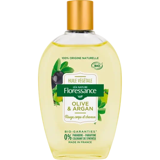 FLORESSANCE Huile végétale olive argan ml E-shop mondial Produits durables modernes accessibles