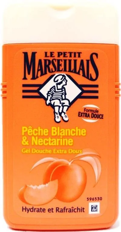 Gel Douche Pêche Blanche Nectarine Petit Marseillais ​Boulangerie Pâtisserie Pain Levain Viennoiseries