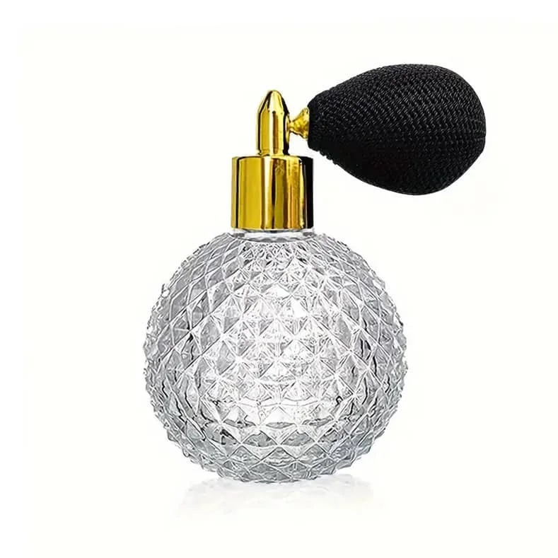 Clear glass spray perfume bottle Vins Rouges Harmonieux Occasion