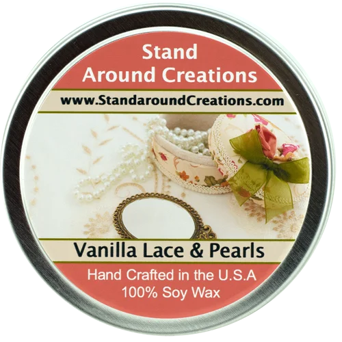 VANILLA LACE & PEARLS TIN 8-OZ. 𝙨𝙩𝙤𝙘𝙠 - Saldi Straordinari – Offerte Speciali Disponibili Adesso