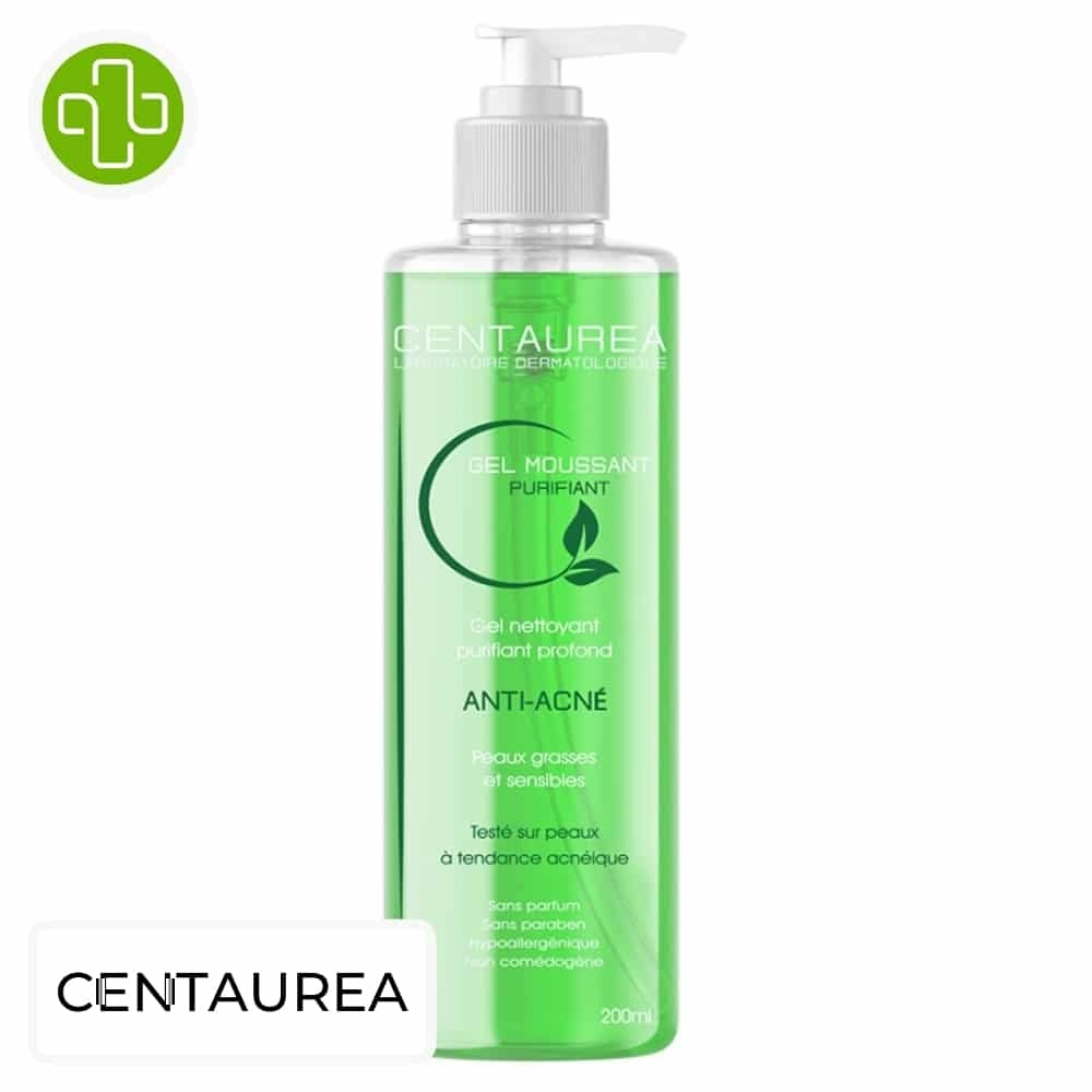 CENTAUREA – Gel Moussant Purifiant Anti-acné – 500ml - Saldi Straordinari – Offerte Speciali Disponibili Adesso - acm sebionex gel gel purifiant 500ml
