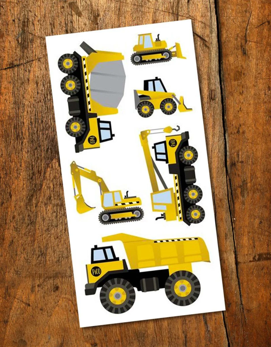 Tatouage camions Pico Boutique Maman Bébé Produits Essentiels Quotidien