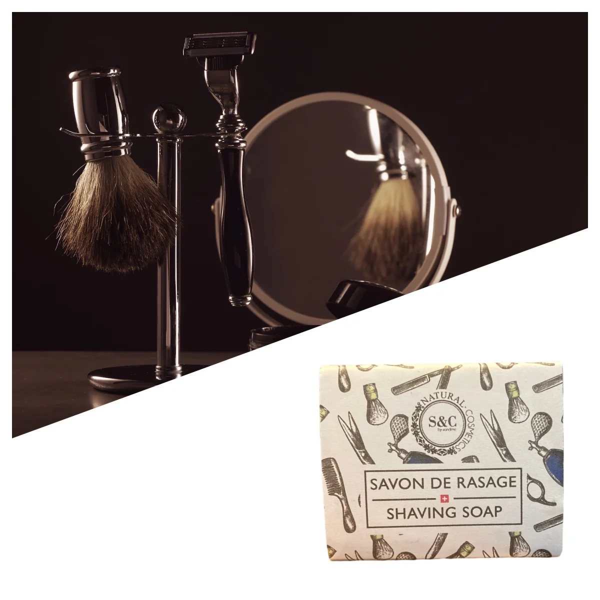 Savon de rasage - Vins Rouges Harmonieux pour Chaque Occasion - {'count': 1, 'name': 'Collection'}