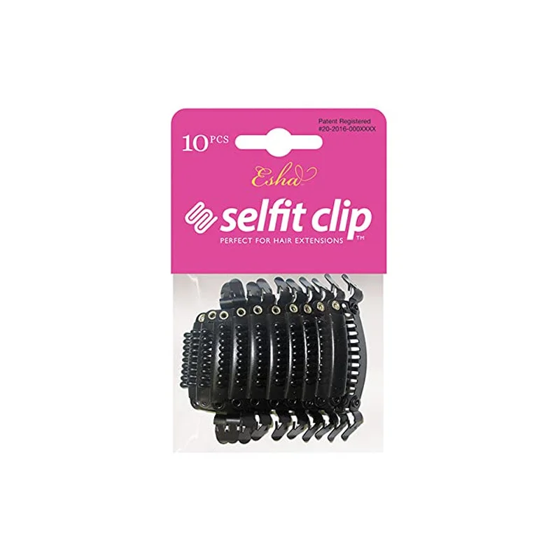 Clips Noirs Extension Cheveux ​Boulangerie Pâtisserie Pain Levain Viennoiseries