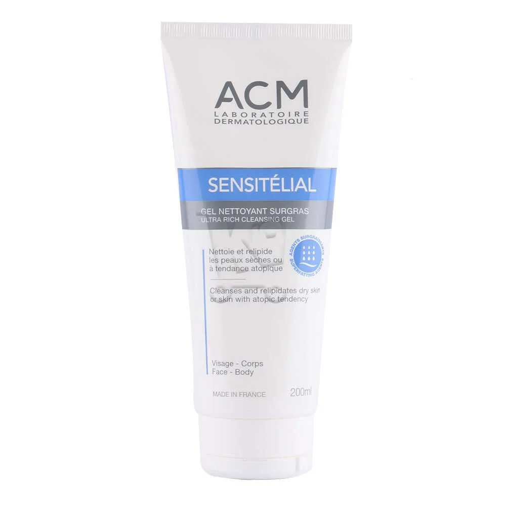 ACM Sensitélial Gel Nettoyant Surgras 200 ml - Vins Rouges Amazon.fr Harmonieux pour Chaque Occasion