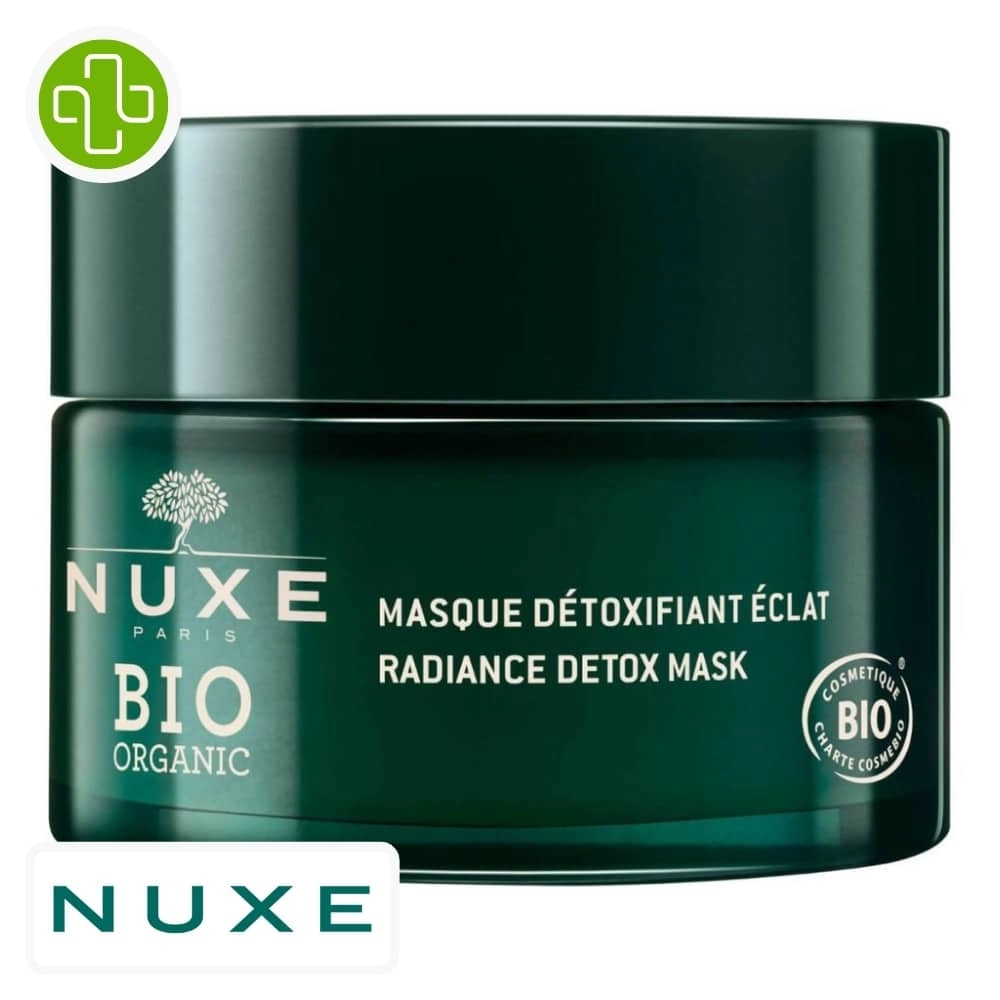 NUXE – Bio Masque Détoxifiant Éclat – 50ml - Saldi Straordinari – Offerte Speciali Disponibili Adesso - {'count': 1, 'name': 'mine'}