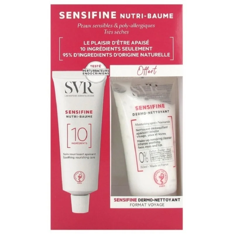 Svr Laboratoire Sensifine Nutri-Baume 40 ml + Sensifine Dermo Nettoyant Demaquillant 40 ml Offert - Saldi Straordinari – Offerte Speciali Disponibili Adesso