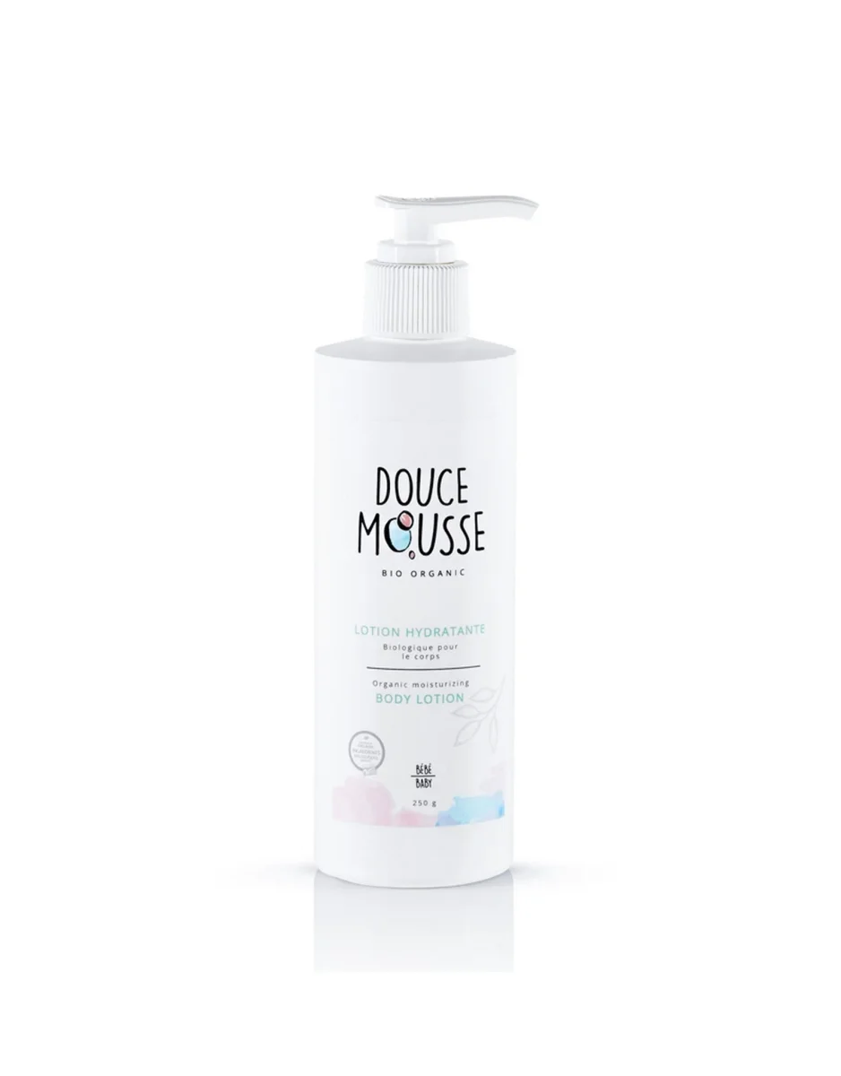 Lotion hydratante 250 ml - Douce Mousse - Boutique Maman & Bébé – Produits Essentiels au Quotidien Lotion Hydratante Biologique 250ml - Douce Mousse – CLÉMENT