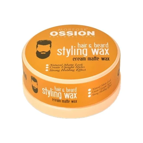 Morfose Ossion Hair and Beard Styling Wax 150 Ml (5,07floz) - Saldi Straordinari – Offerte Speciali Disponibili Adesso - {'count': 1, 'name': 'cosmevers.dk'}