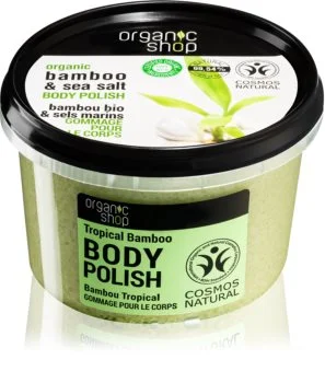 Organic Shop Gommage Corporel Bambou Bio Sels Marins ml Rouges Harmonieux Occasion
