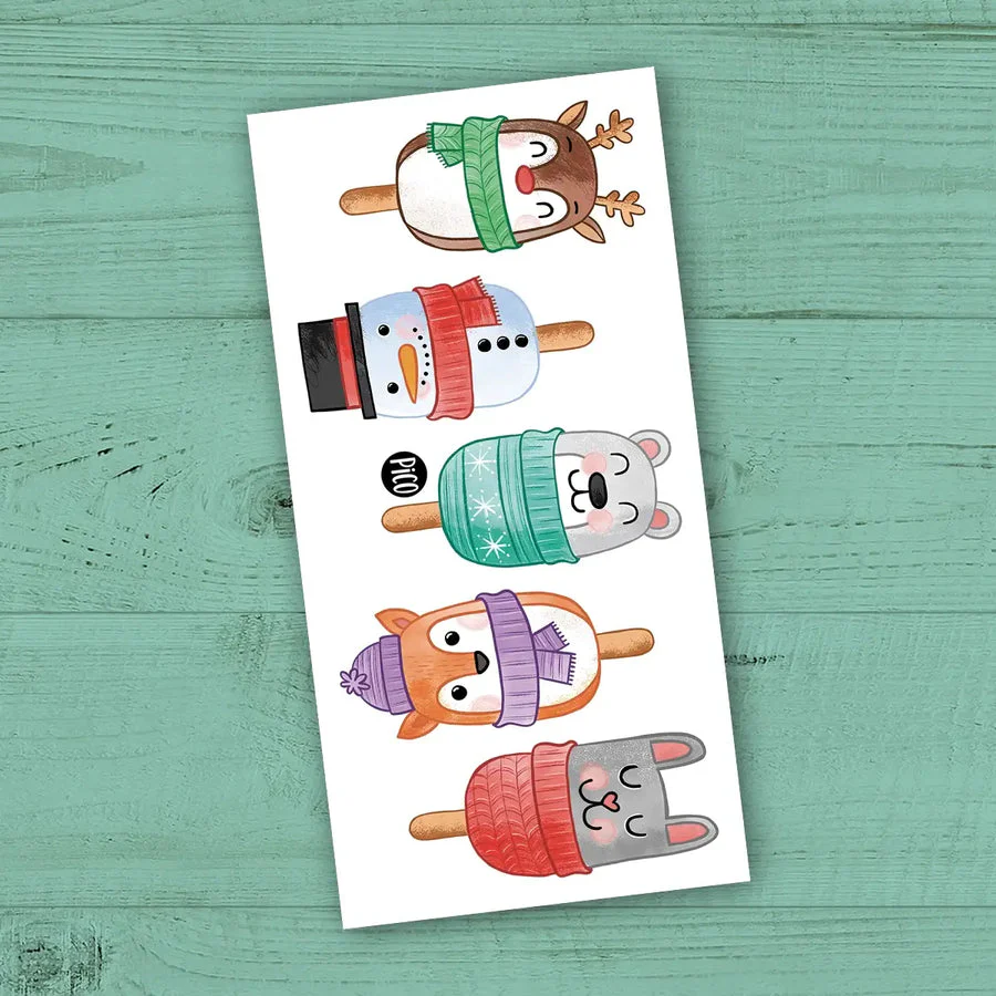 Pico Tatouage - Popsicles de Noël || Pico Tatouage - Christmas Popsicle - apprentissage Boutique Bébé en Ligne : Soins, Jouets et Articles Maison