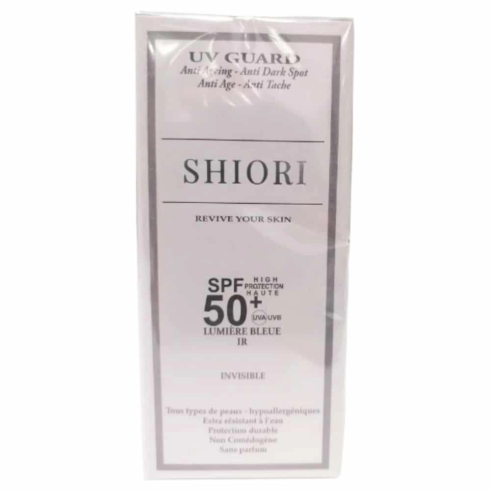 SHIORI – Uv Guard Ecran Solaire Anti-âge Et Anti-taches SPF50+ – 50ml - Saldi Straordinari – Offerte Vichy Speciali Disponibili Adesso