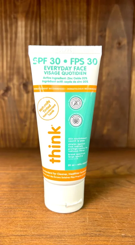 Think SPF 30 Everyday Face 59ml - Saldi Straordinari – Offerte Speciali Disponibili Adesso mineral sunscreen lotion spf 50+, 59ml – babyganics singapore