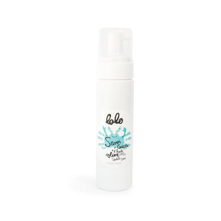 Lolo Savon Mousse Castille 210ml||Lolo Castile Soap 210ml Boutique Bébé Ligne Soins Jouets Articles Maison
