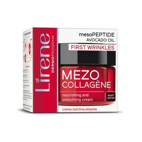 Lirene Mezo Collagène Crème De Nuit, Premières Rides 50 ml - Saldi Straordinari – Offerte Speciali Disponibili Adesso Crème nuit au rétinol anti-âge lissante | SOIDOR