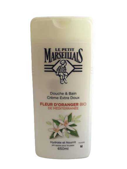 Le Petit Marseillais Gel Douche Fleur D’Oranger 650 ml - douche Vins Rouges Harmonieux pour Chaque Occasion