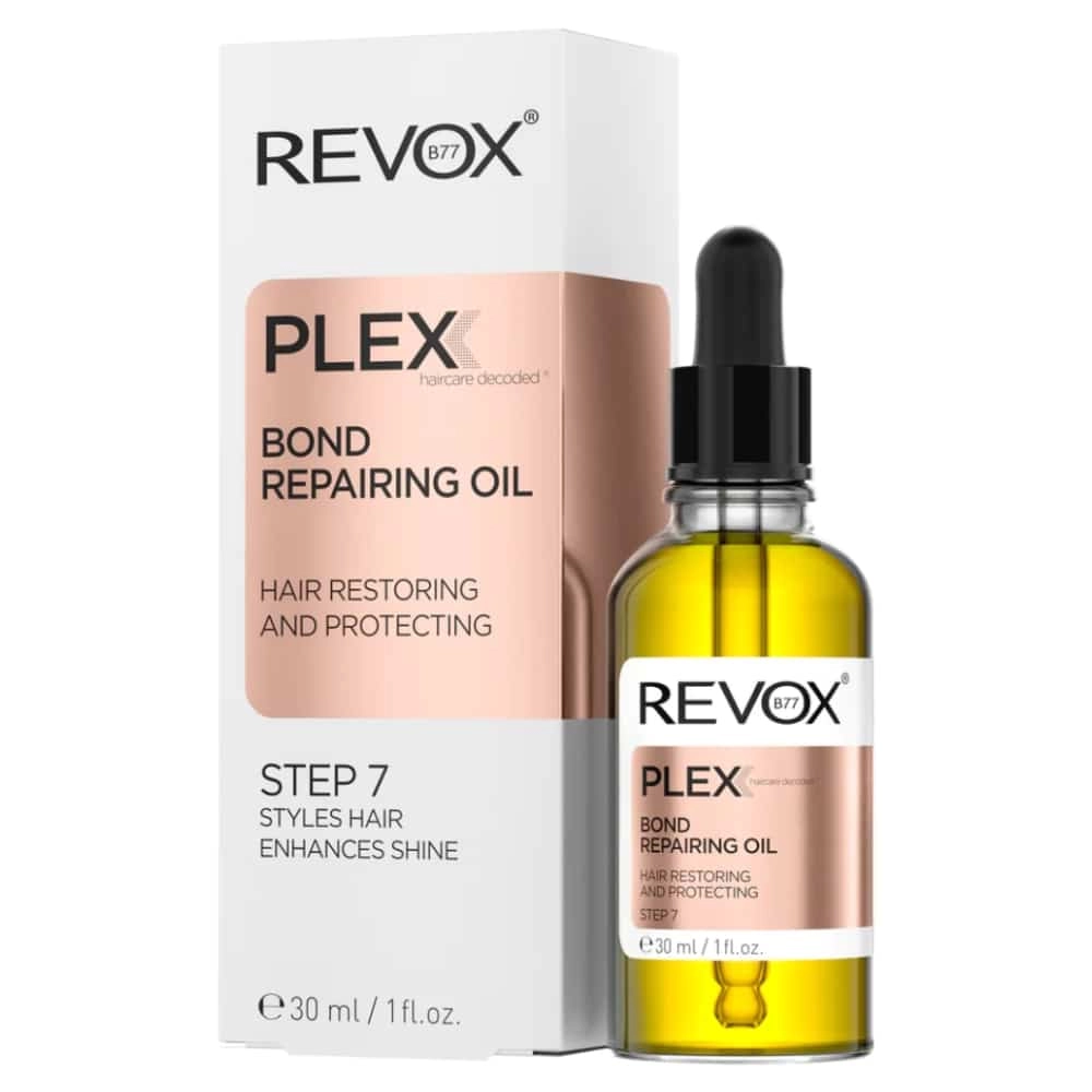 REVOX Plex Step Huile Capillaire Réparatrice Protectrice 30ml Saldi Straordinari Offerte Speciali Disponibili Adesso