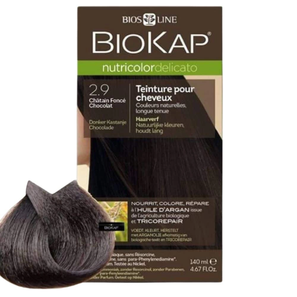 BIOKAP Nutricolor Delicato Coloration Naturelle Cheveux Délicats 140ml Châtain Foncé Chocolat Saldi Straordinari Offerte Speciali Disponibili Adesso
